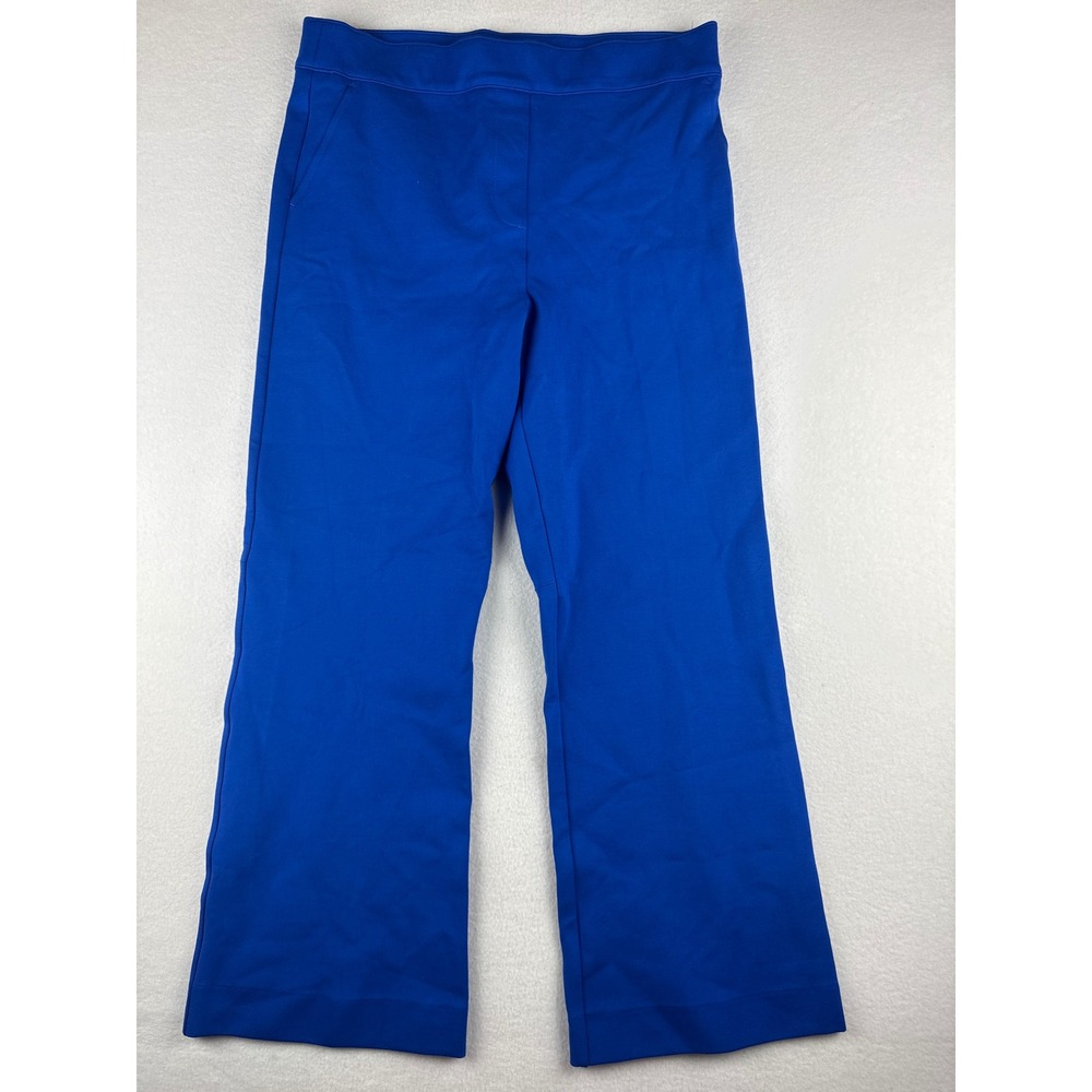 Spanx The Perfect Pant Wide Leg Bold Shapewear Cobalt Blue High Rise Workwear XL